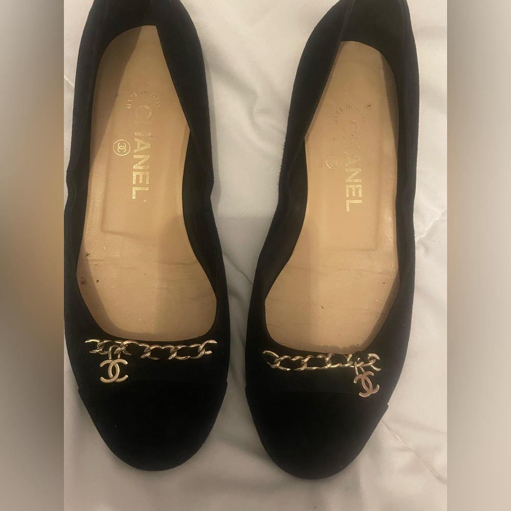 Chanel G ballerinas